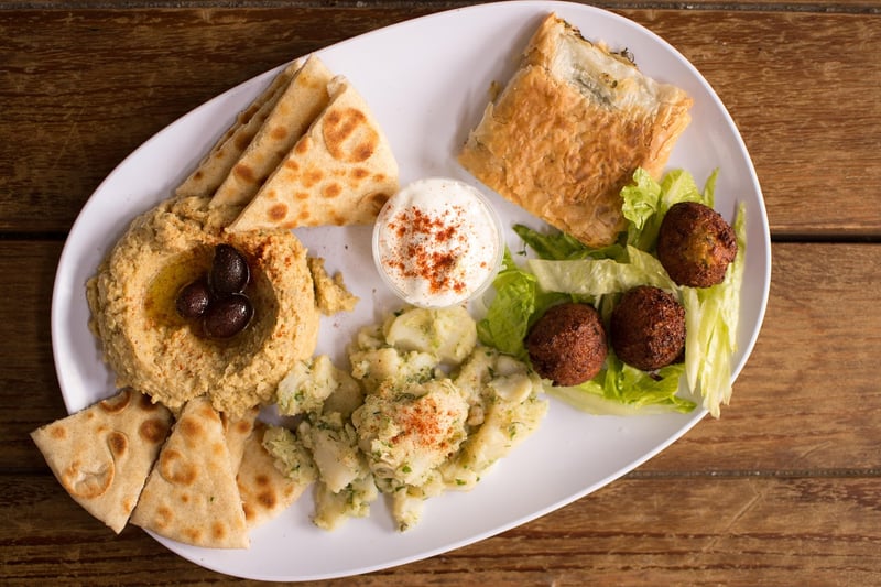 Hummus and Pita Bread